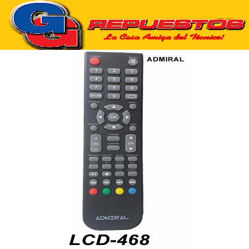 CONTROL REMOTO LED ADMIRAL 2016 3856