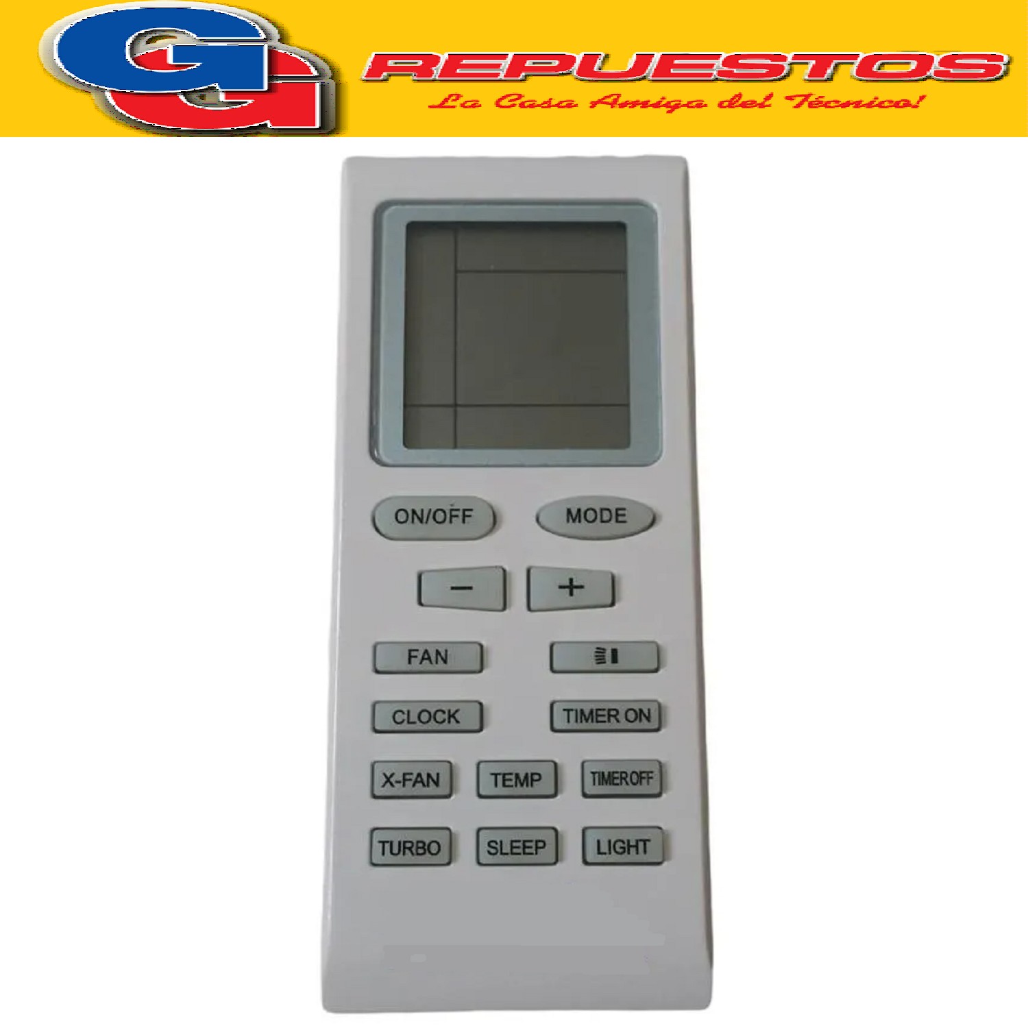 CONTROL REMOTO AIRE ACONDICIONADO SPLIT AR801 SANYO ALASKA C OVENTRY MARSHALL A401 