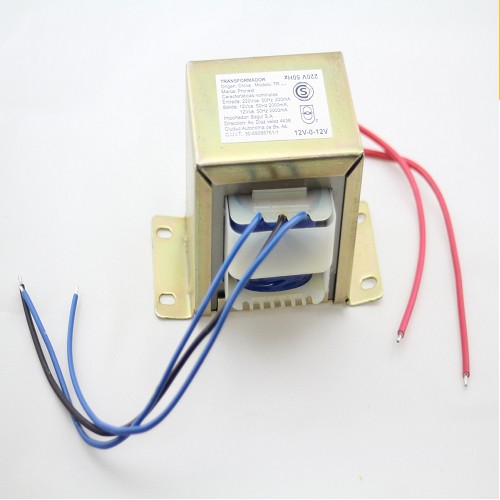 TRANSFORMADOR 12V 1.5A 1500MA