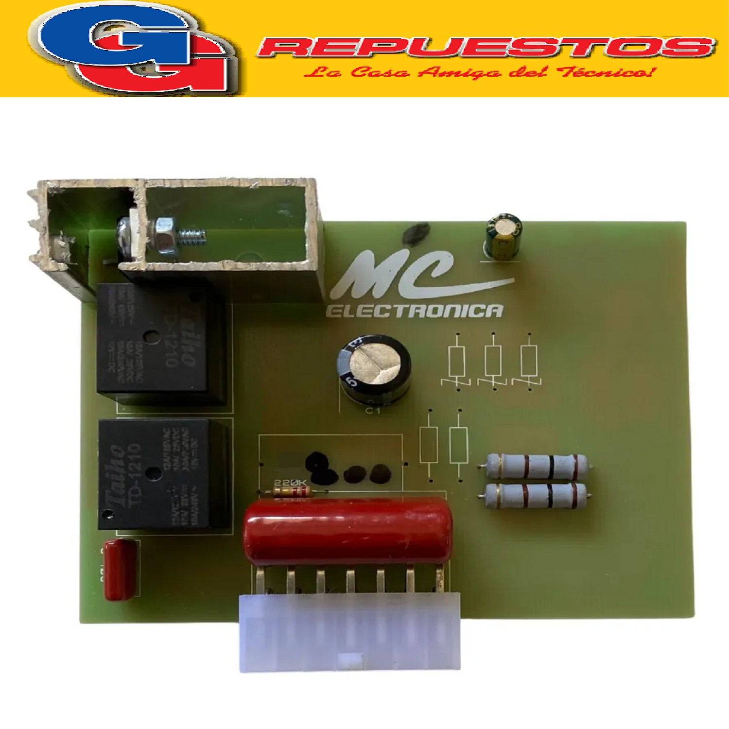 PLAQUETA ALTA VELOCIDAD COMPATIBLE CON LONGVIE 800 RPM 5616- 5815-5817  COPIA TIPO MC