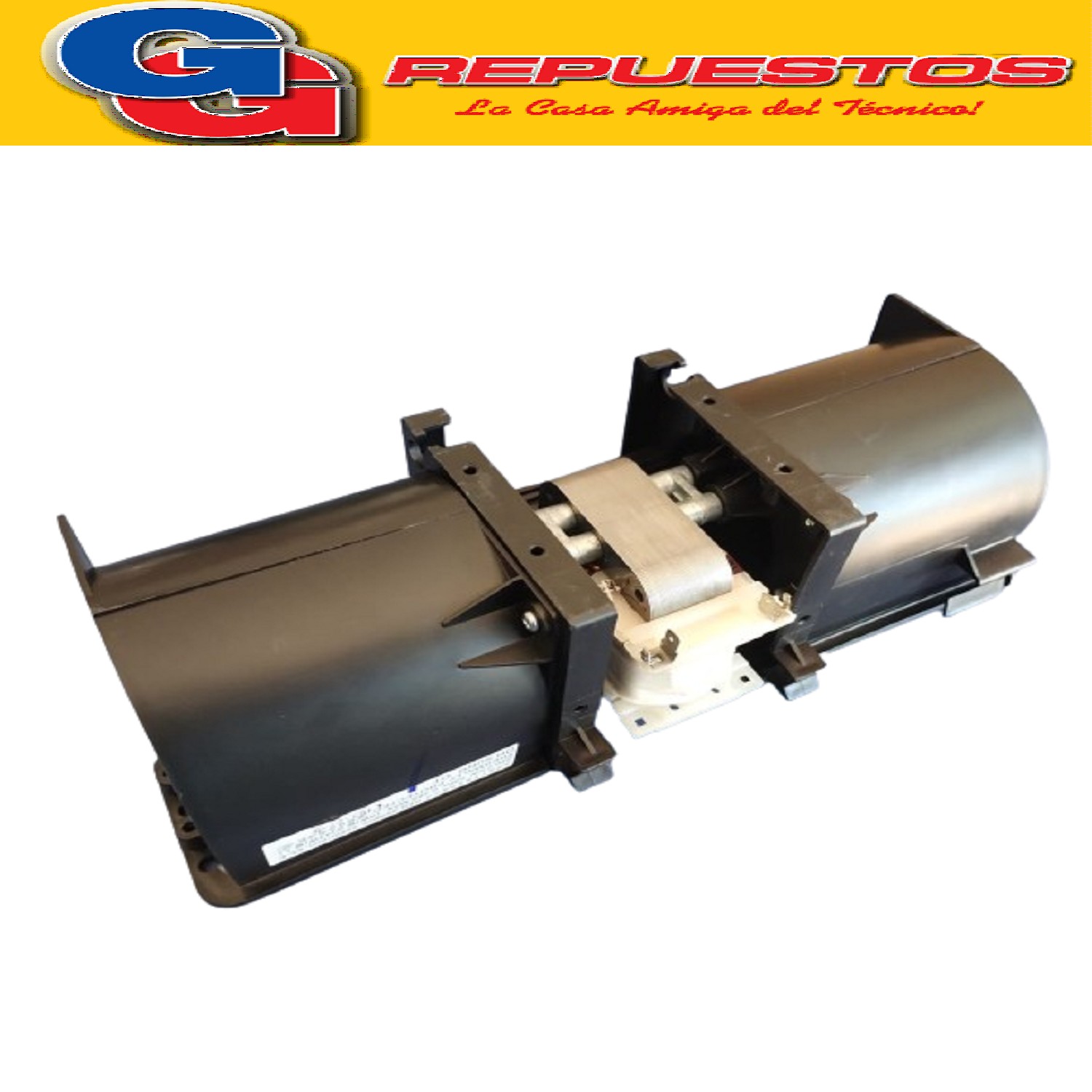 MOTOR VENTILADOR ENFRIADOR PARA HORNO / HORNO MICROONDAS LG  OEB-2501C2 2500 RP/M 220 V 0.38 A 6549W1V010C / MOTOR DE CIRCULACIÓN CON DOBLE TURBINA