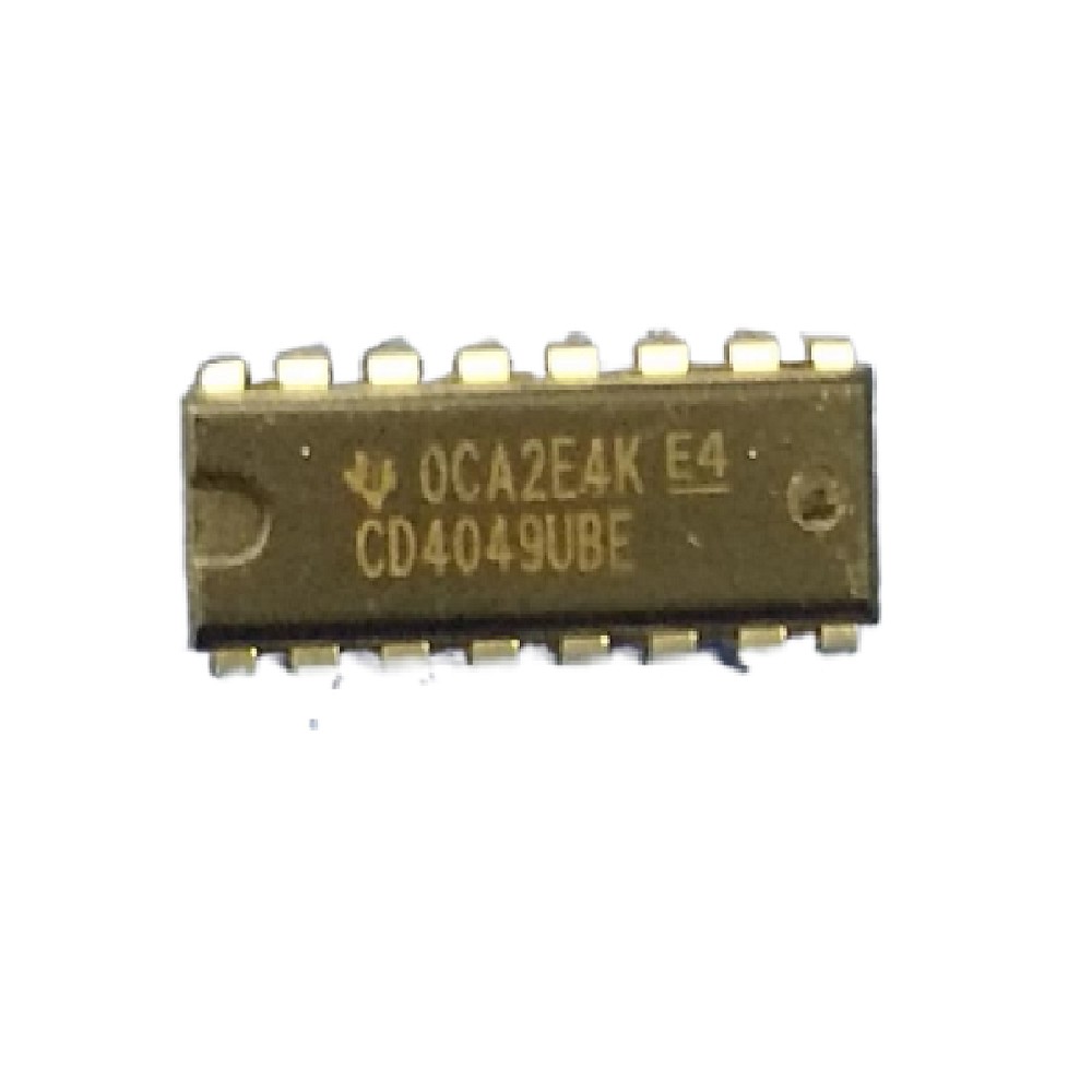 CIRCUITO INTEGRADO CD4049UBE CONTADOR UP/DOWN DIP16