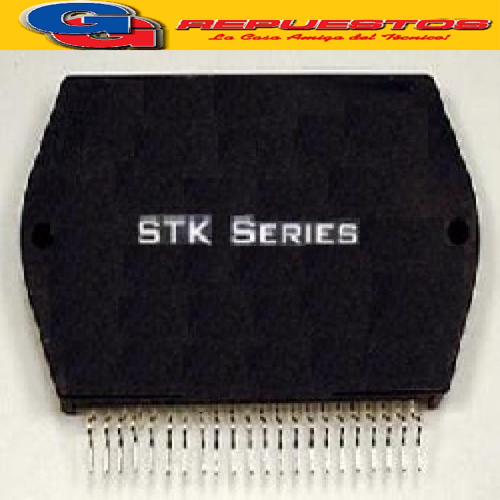STK412-100 CIRCUITO INTEGRADO 2 Chan. Audio Power Amp, ±65/4 2V max. Shift Pow. Supply, 2x 60W(±39/29V/8ê)