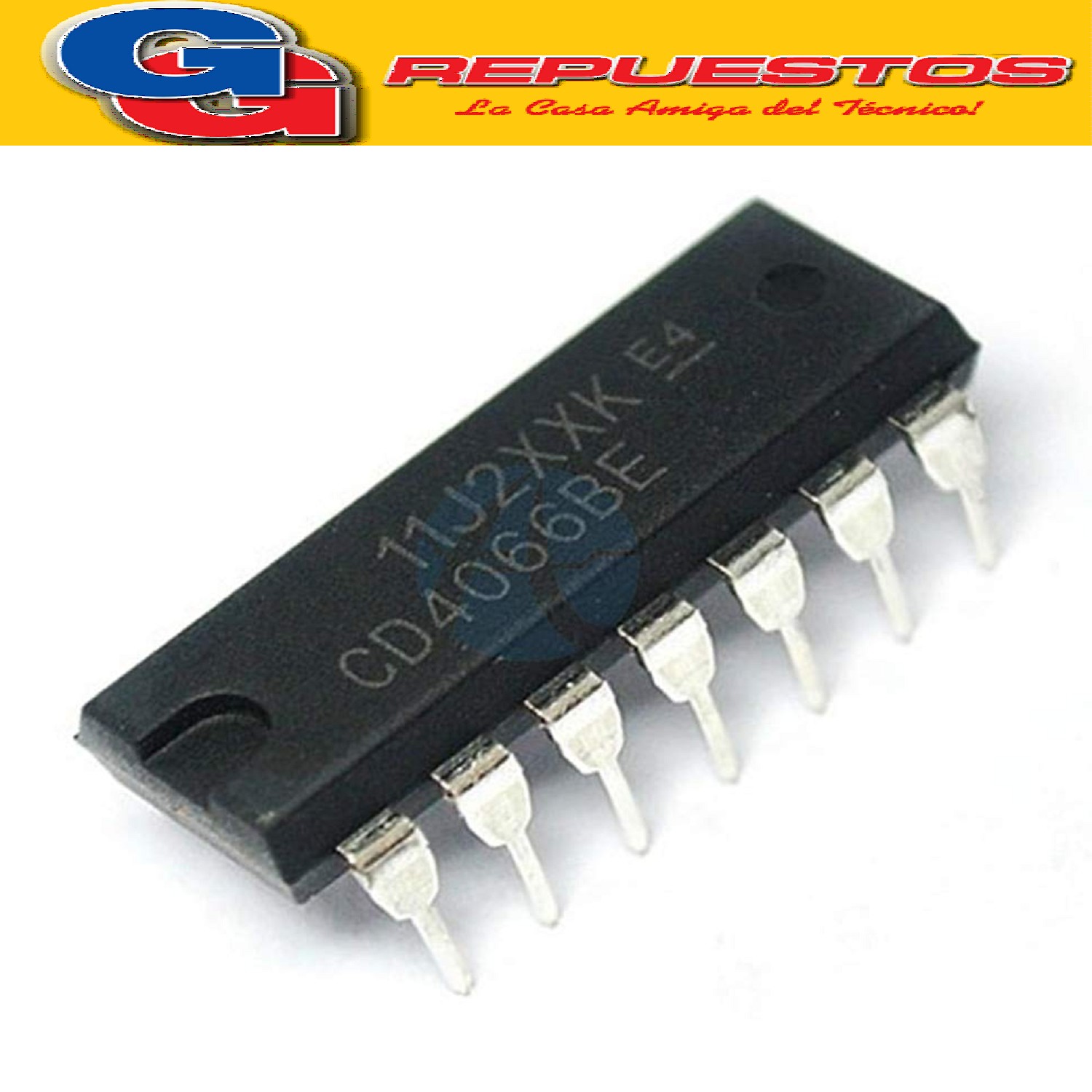 CIRCUITO INTEGRADO CD4066 QUAD SWITCH DIGITAL O ANALOGICA