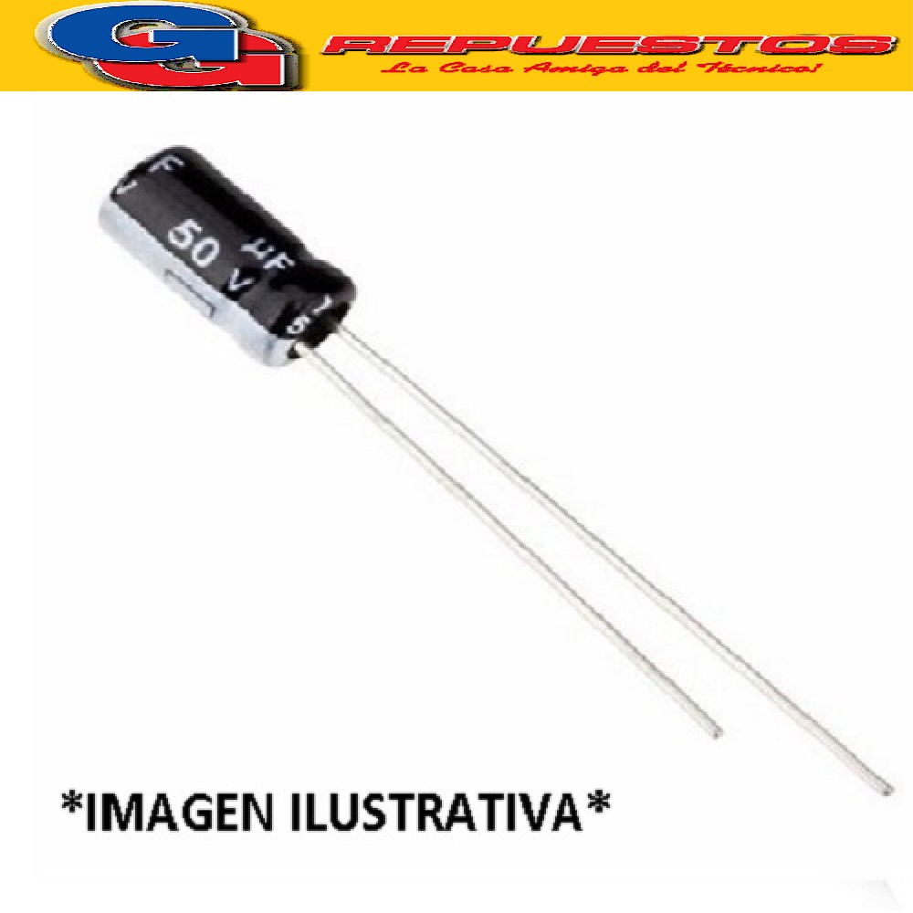 CAPACITOR ELECTROLITICO 0.47uFX50V RADIAL (5 x 11mm)