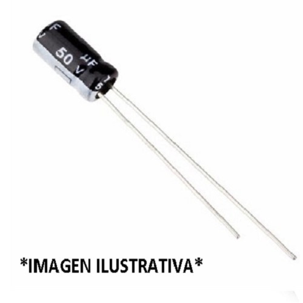 CAPACITOR ELECTROLITICO 0.47uFX50V RADIAL (5 x 11mm)