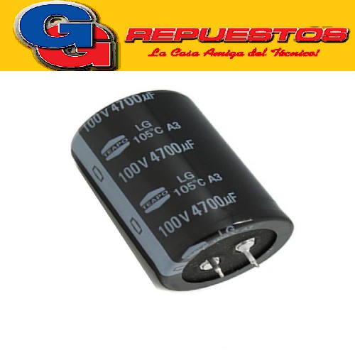 CAPACITOR ELECTROLITICO 470uFX100V RADIAL (16 x 33mm)