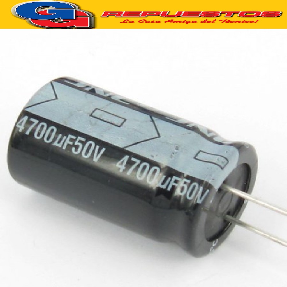 CAPACITOR ELECTROLITICO 4700uFX50V RADIAL (22 x 42mm)