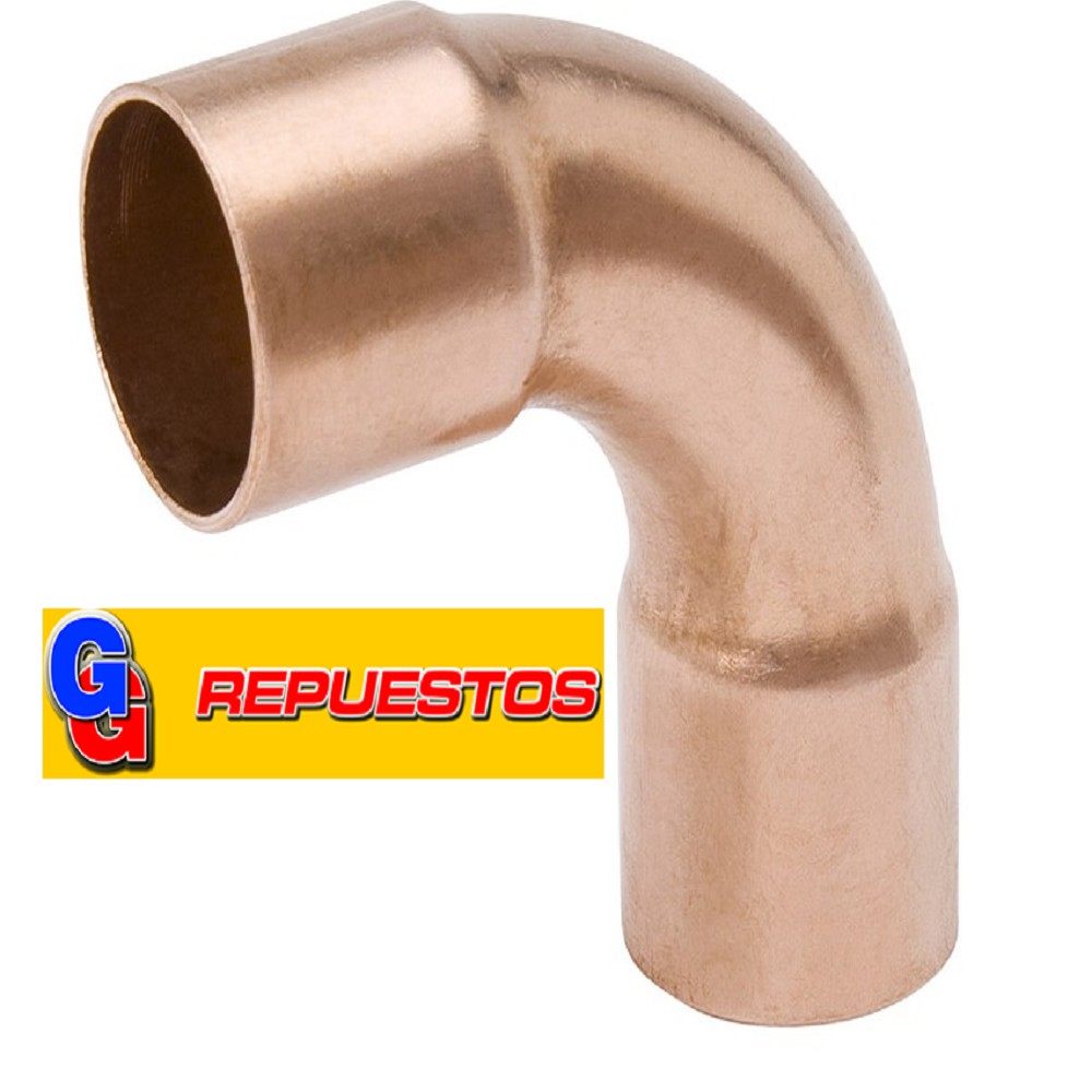 CODO 90° DE 3/8 COBRE SOLDAR