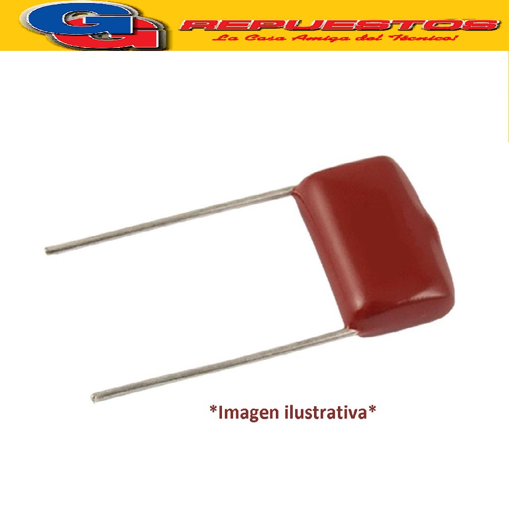 CAPACITOR POLIPROPILENO Metalizado 0.47uFX100VDC (Paso=10mm) 474