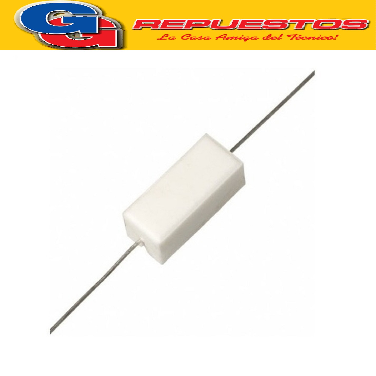 RESISTENCIA CERAMICA 15W 5%  10E 10R