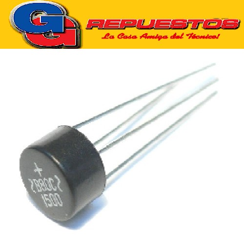 PUENTE RECTIFICADOR DIODO 1.5A 1000V T/MESA (Redondo) W10M PUENTE DIODO