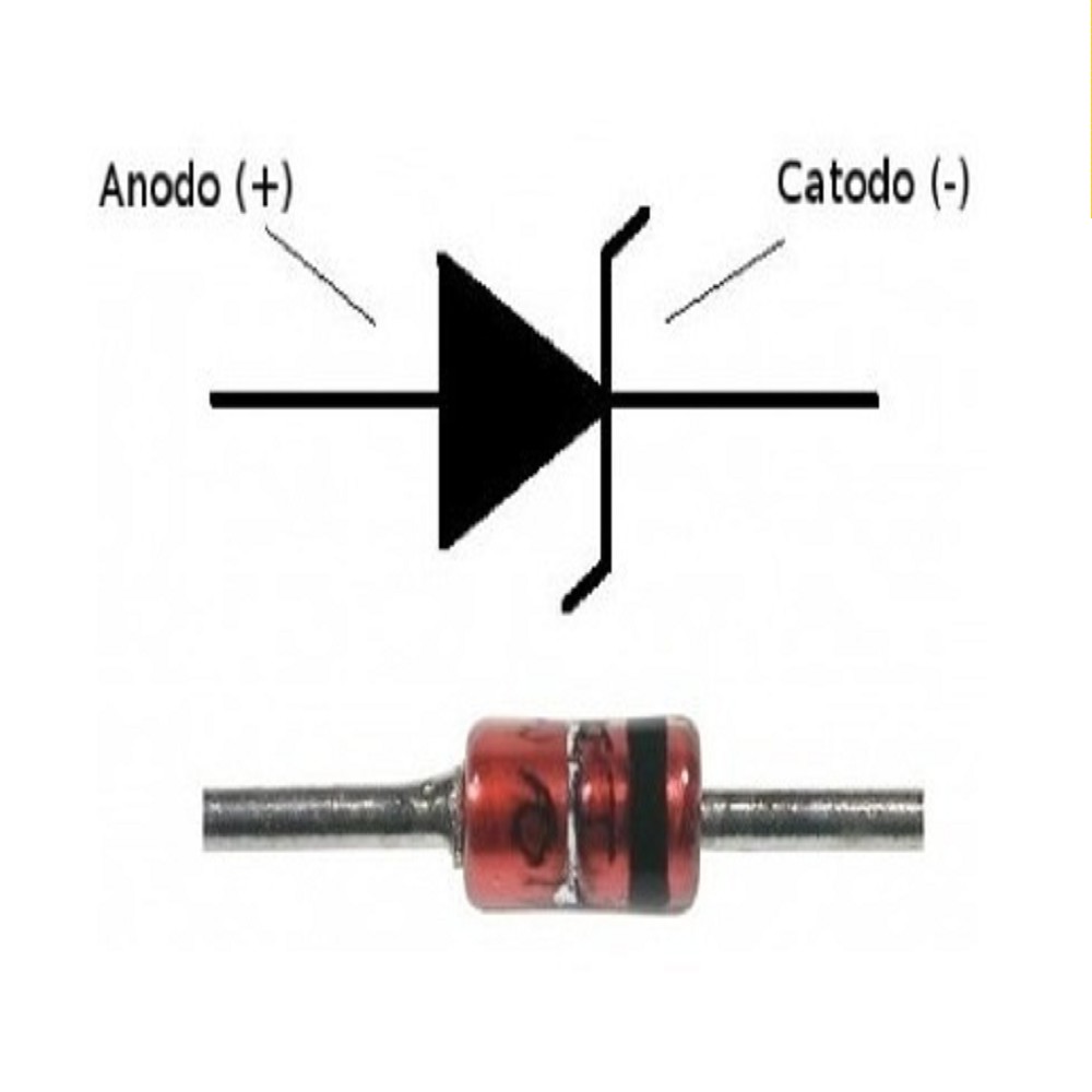 DIODO ZENER 8V2 1W 5% (1N4738A)