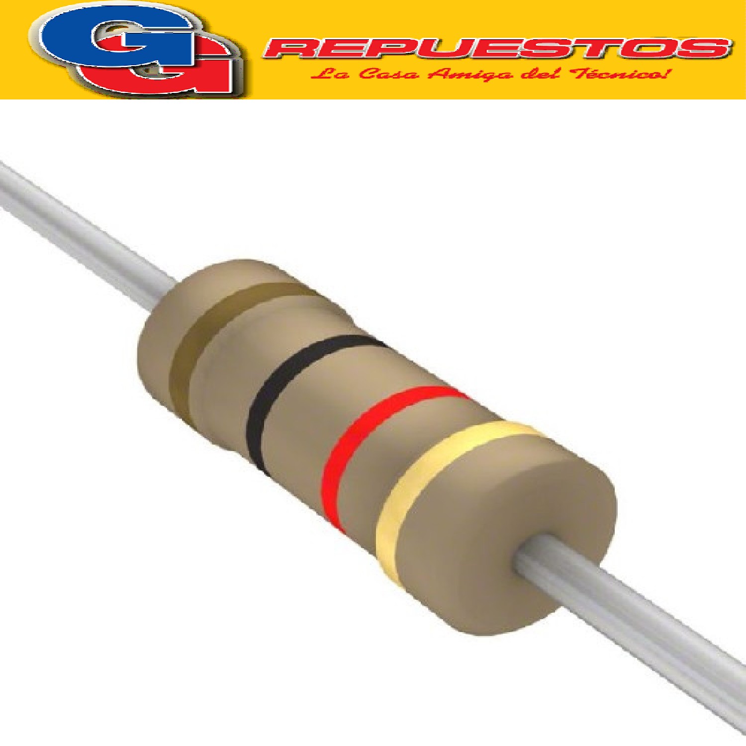 RESISTENCIA CARBON 3W 5%  0.33E 0.33R