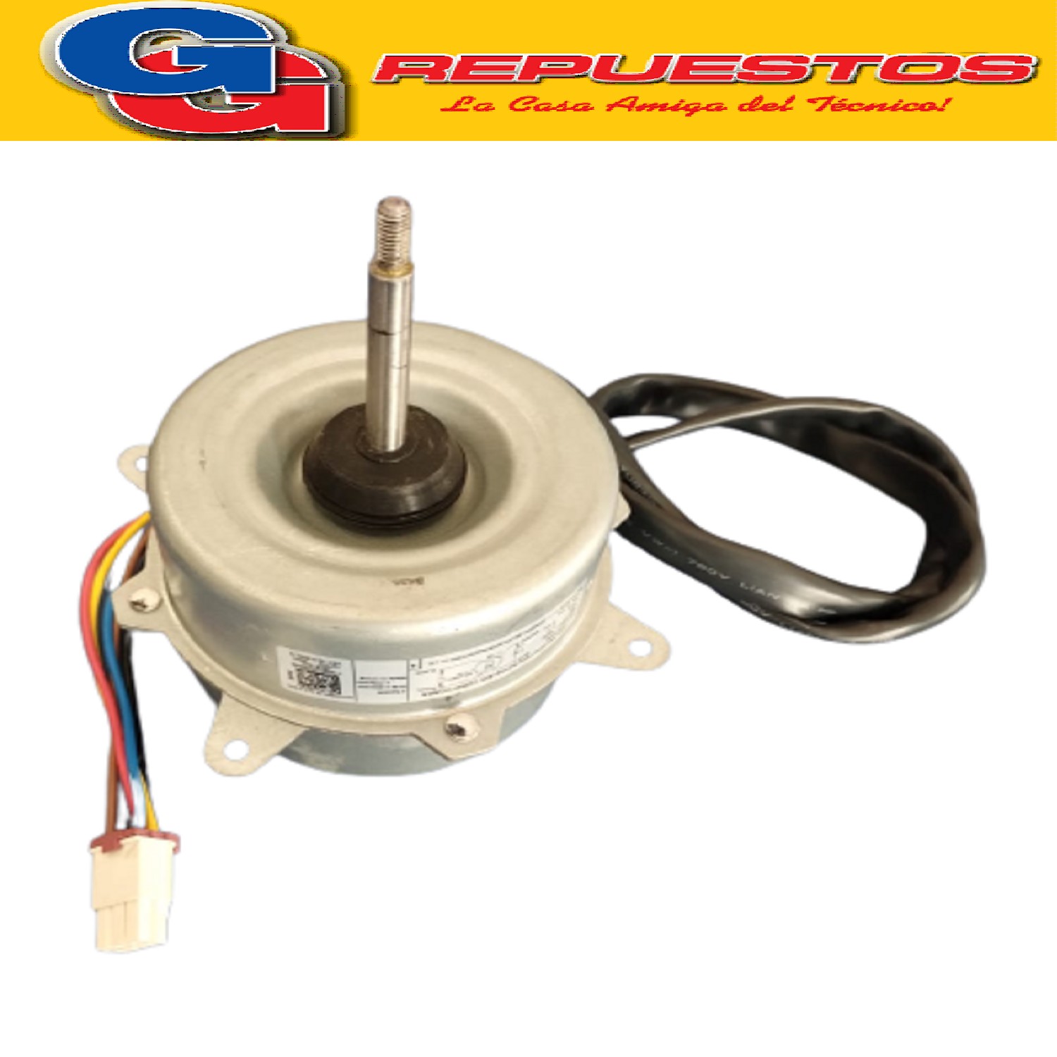 MOTOR FORZADOR PARA AIRE ACONDICIONADO YKT-32-6-203L 220-240 V 50Hz 32W 0.31A LRA 0.41A 6 P B CL GIRO ANTIHORARIO