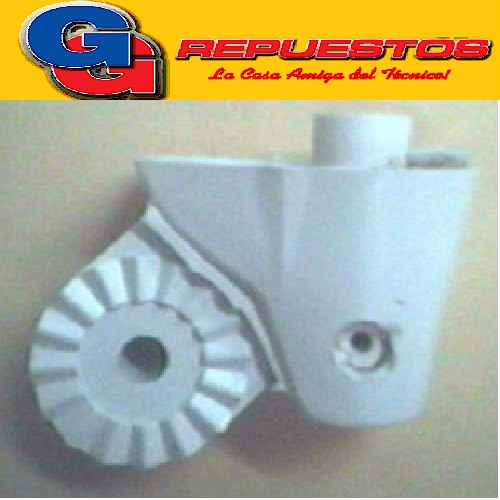 CODO VENTILADOR ROSARIO 20  PLASTICO NEGRO Y BLANCO