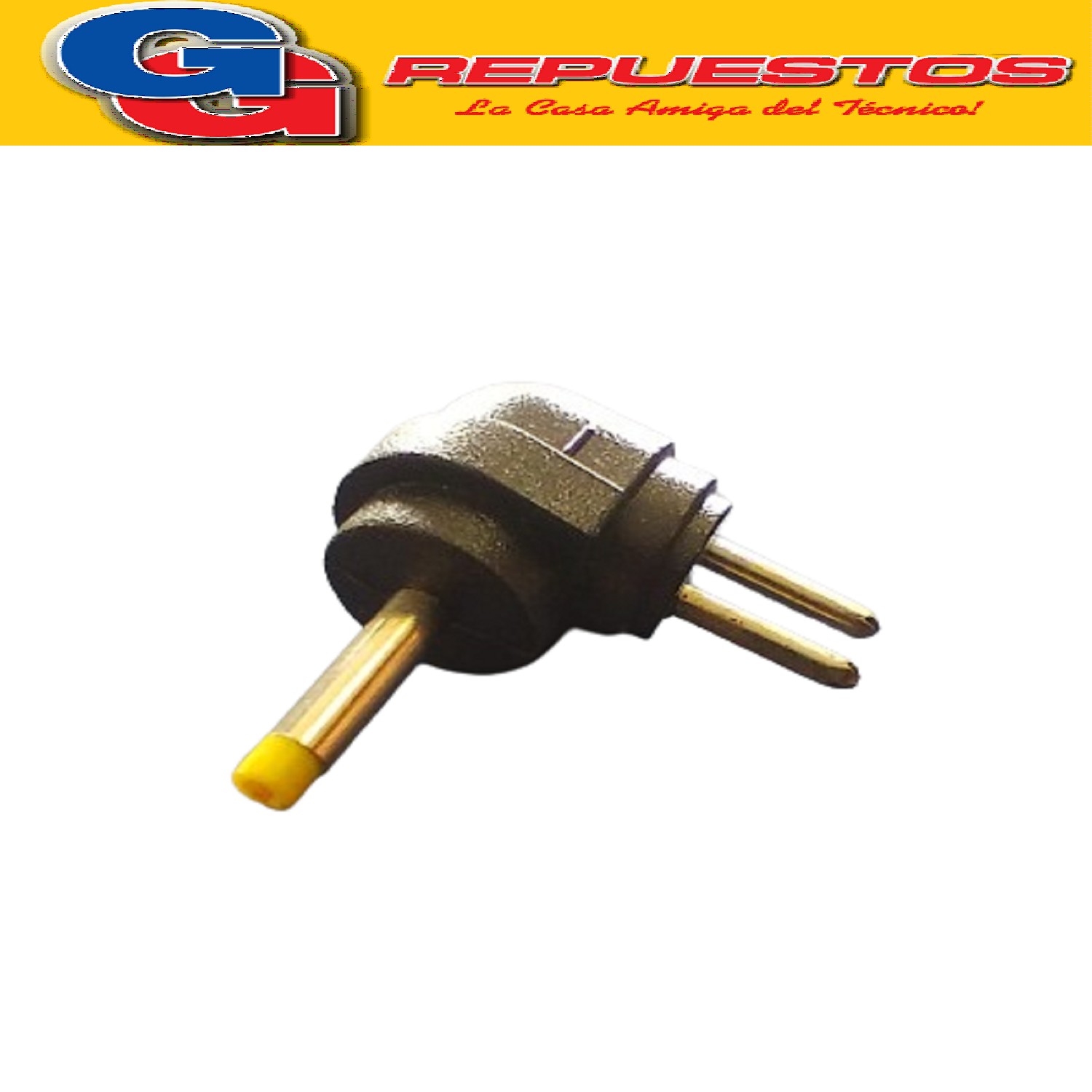 CONECTOR P/CABLE FU070E - FICHA HUECA 2.35x0.75mm AMARILLO