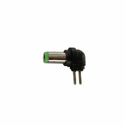 CONECTOR P/CABLE FU070L - FICHA HUECA 6.3x3.0mm VERDE