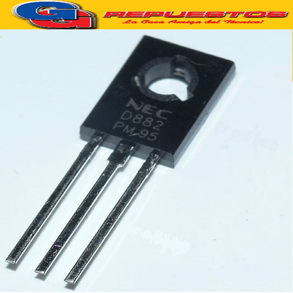 2SD882NEC TRANSISTOR NPN (40V/3A/1W/60-400HFE)