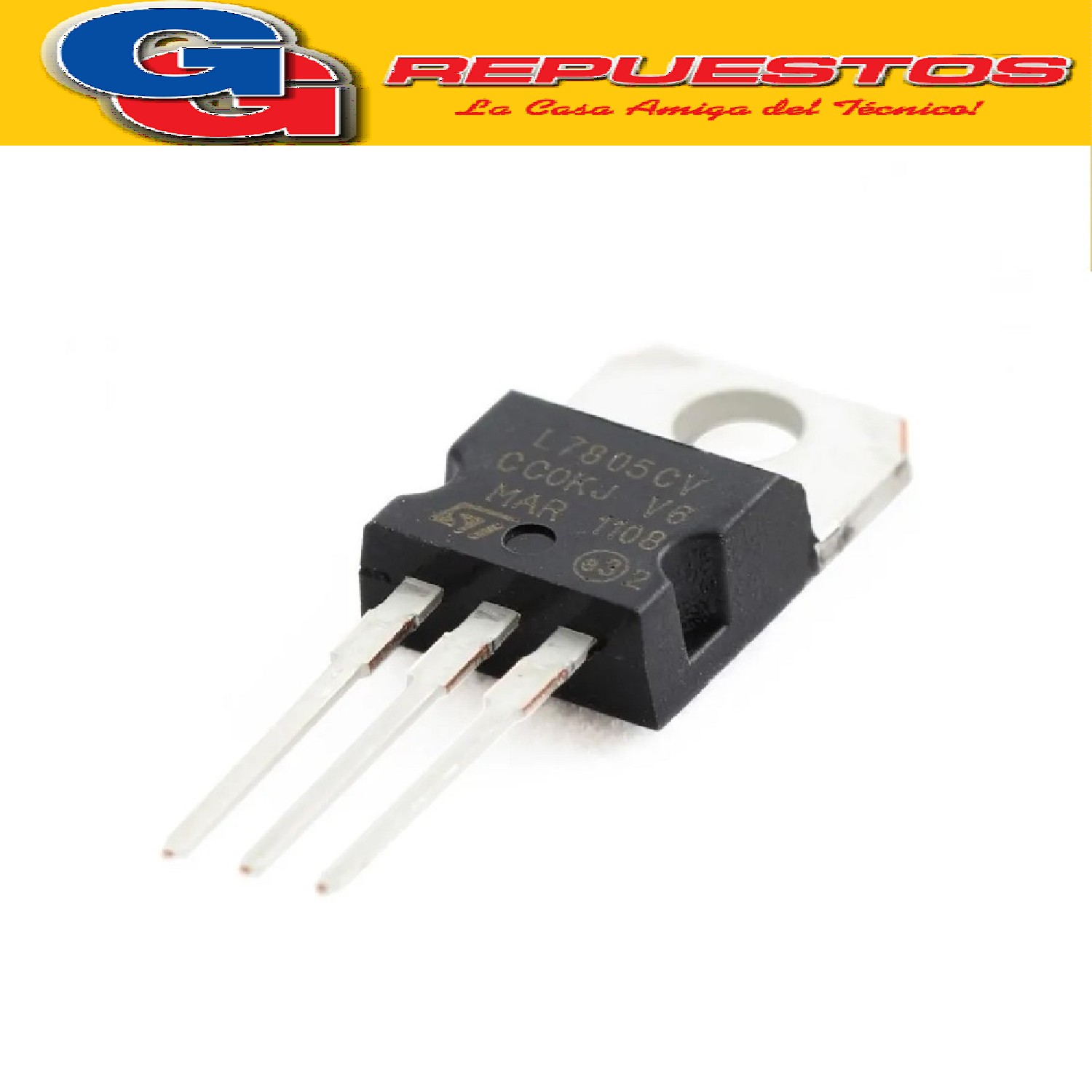 REGULADORES DE TENSION LM7805PSGS/L7805SGS (5V-1.5A)