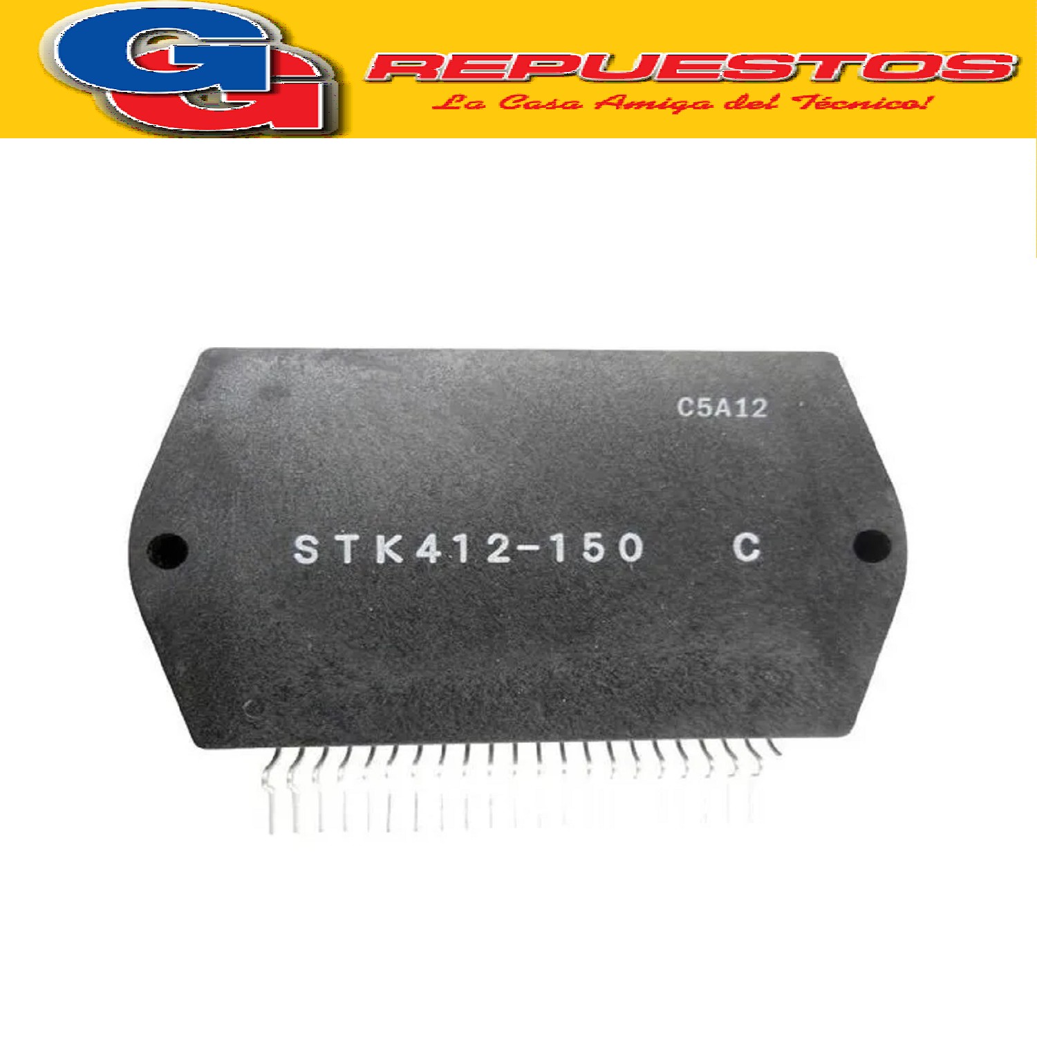 STK412-150C CIRCUITOS INTEGRADO Dual power audio amplifier 2x150W