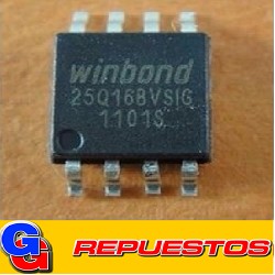 CIRCUITO INTEGRADO W25Q16 SMD MEMORIA