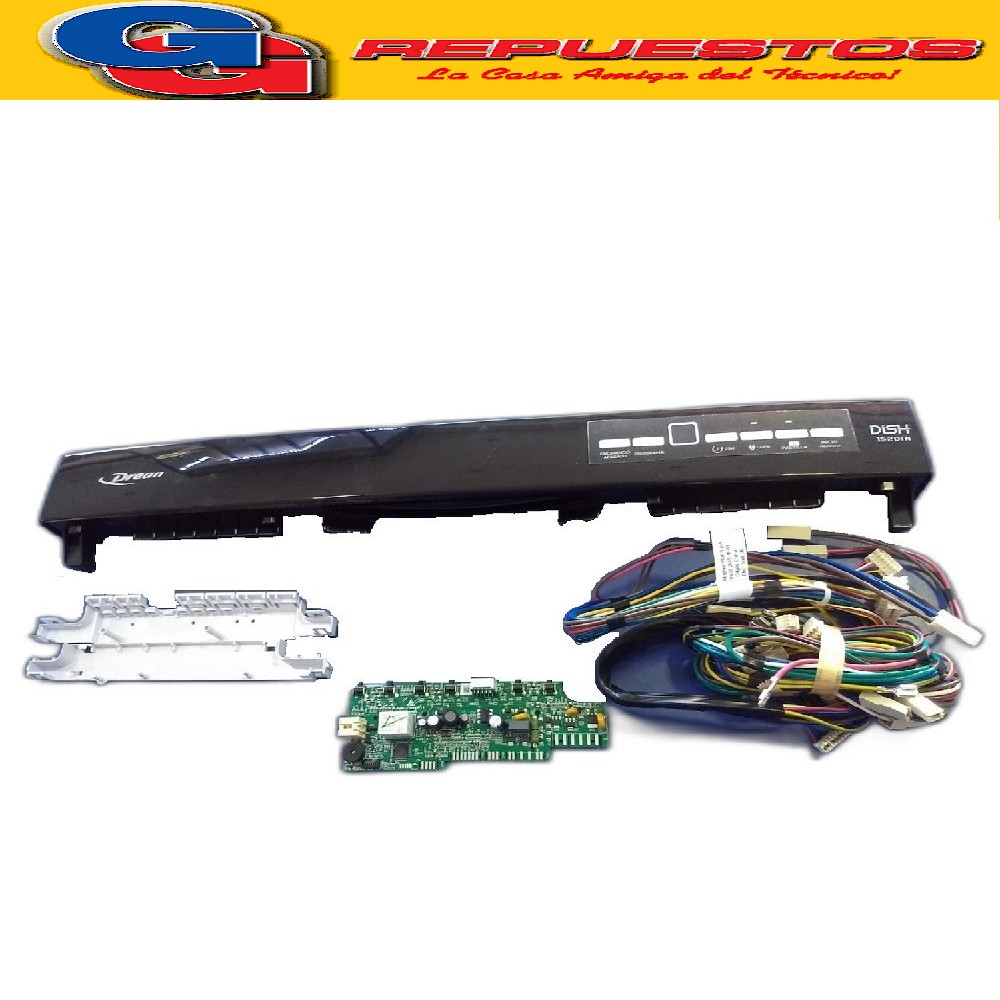 KIT CONVERSION PLAQUETA PARA LAVAVAJILLAS DREAN 15.2 DTN 709 803662 DE 15.1 a 15.2 PLACA ELECTRONICA