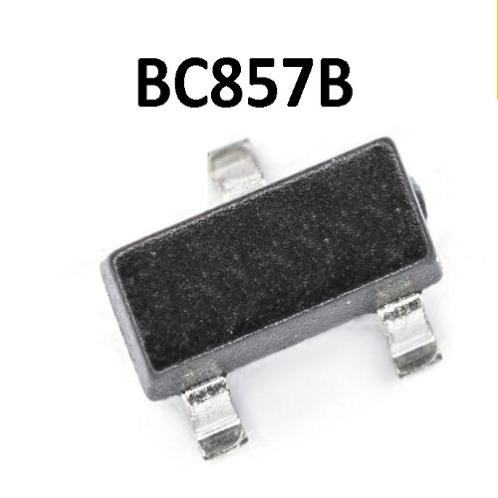 BC857B TRANSISTOR PNP BIPOLAR 100MA 45V 250MW (SOT-23) SMD
