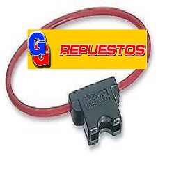 PORTAFUSIBLE AEREO TIPO AUTOMOTOR 16AWG