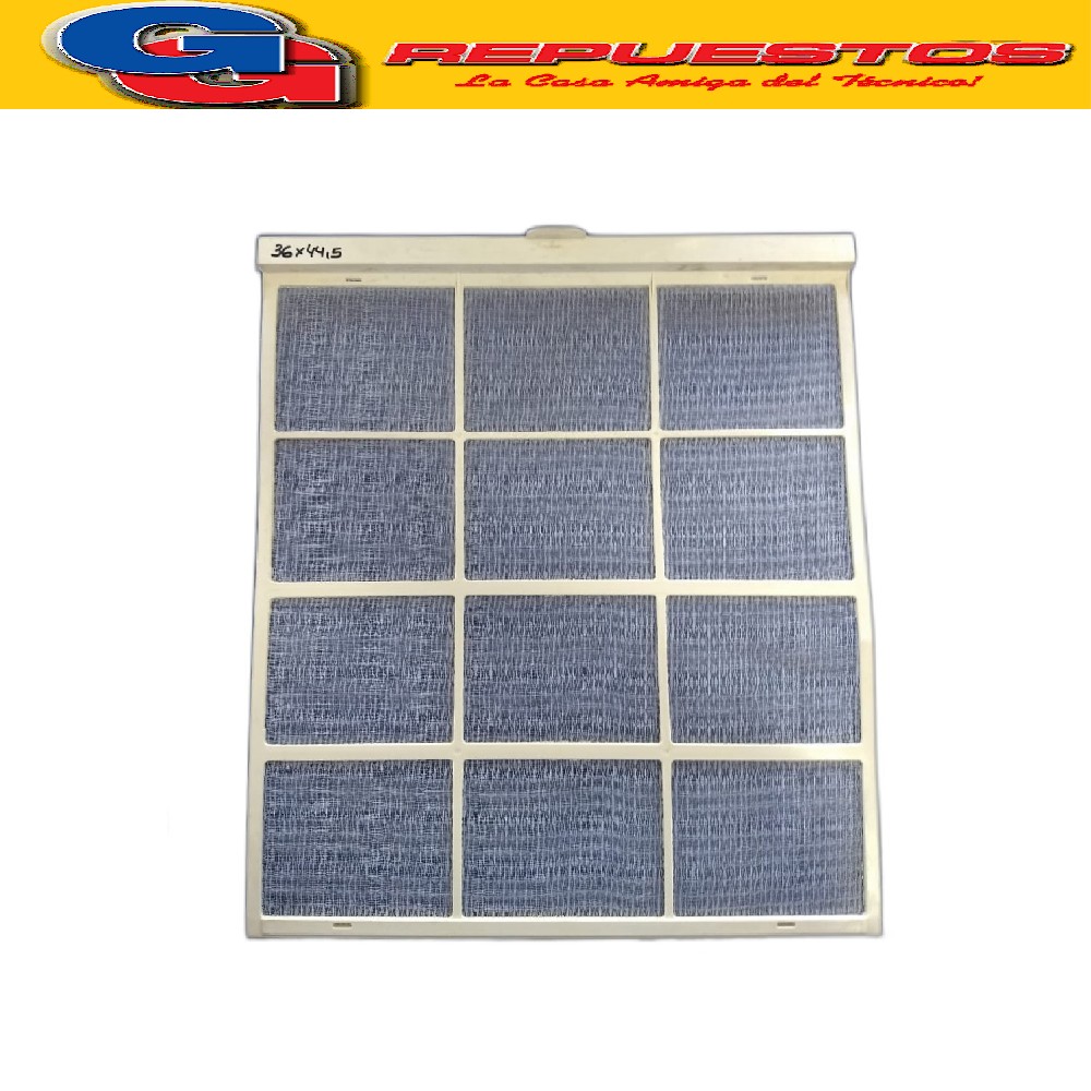 FILTRO SIMPLE AIRE ACONDICIONADO SPLIT 36X44.5 VARIAS MARCAS