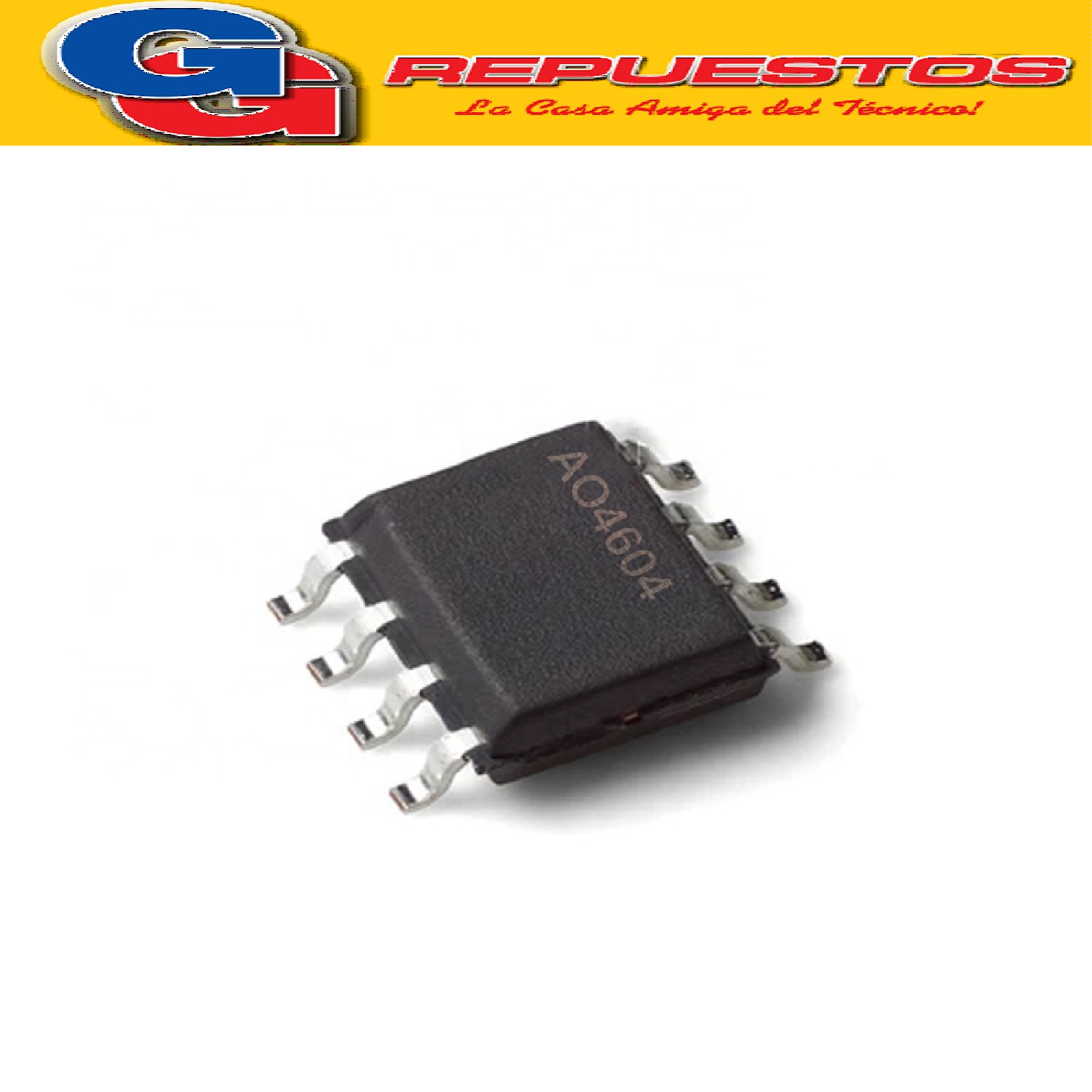 CIRCUITO INTEGRADO AO4604 SMD TRANSISTOR FET N-P 30V 5A