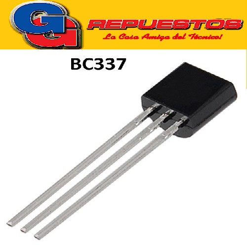 BC337-40 TRANSISTOR NPN hFE=400 45V/800mA/625mW