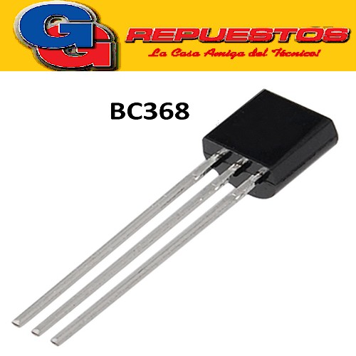 BC368 TRANSISTOR NPN 20V/1A 625mW