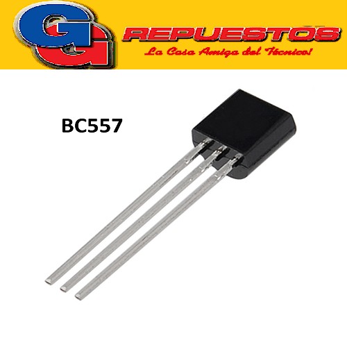 BC557 / 557B / 557C TRANSISTOR PNP -50V/-100mA/500mW/hFE=800max