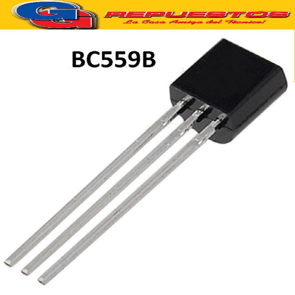 BC559B TRANSISTOR PNP -30V/-100mA/625mW/hFE=150