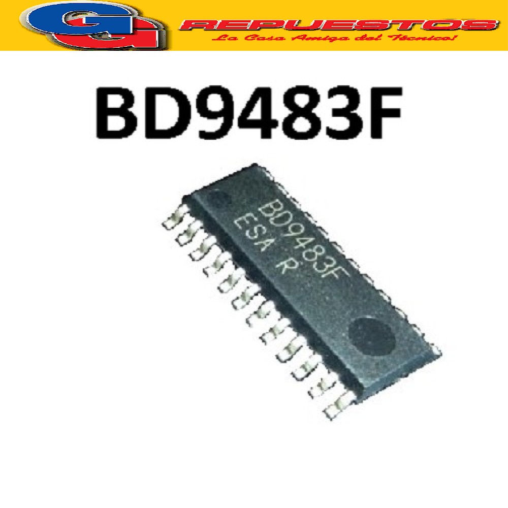 BD9483F SMD CIRCUITO INTEGRADO CONTROLADOR DE LED BLANCO PAR A PANELES LCD