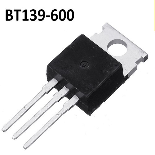 BT139-600 TRIAC 600V/16A/5W (IGUAL A BT139 600E/600G/600F)