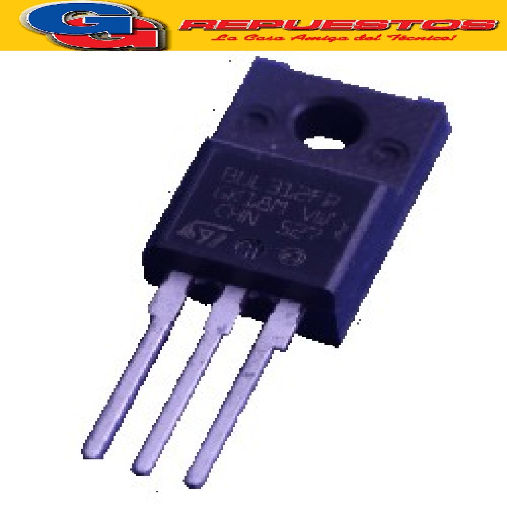 TRANSISTOR BUL312FP CONMUTADOR RAPIDO DE ALTO VOLTAJE 1150V