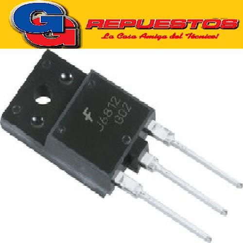 TRANSISTOR J6812D NPN DEFLEXION ALTA TENSION