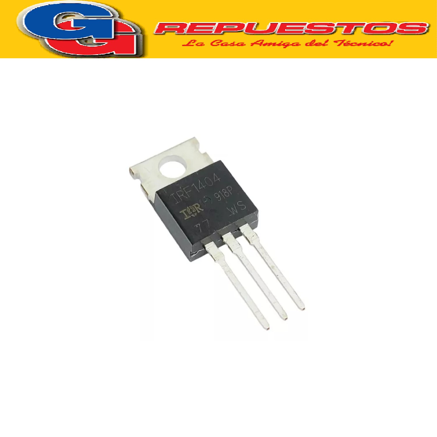 TRANSISTOR IRF1404 40V/162A/4mR = IRL2203NPBF