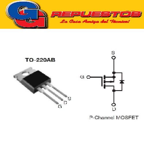 TRANSISTOR IRF9630 FET P-CHANNEL -200V/-8.5A/0.8R