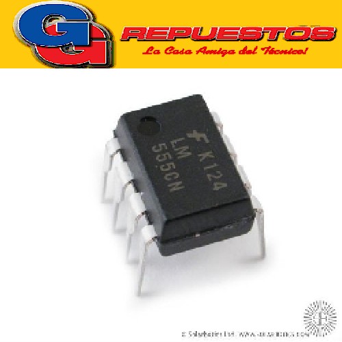 CIRCUITO INTEGRADO LM555 TIMER