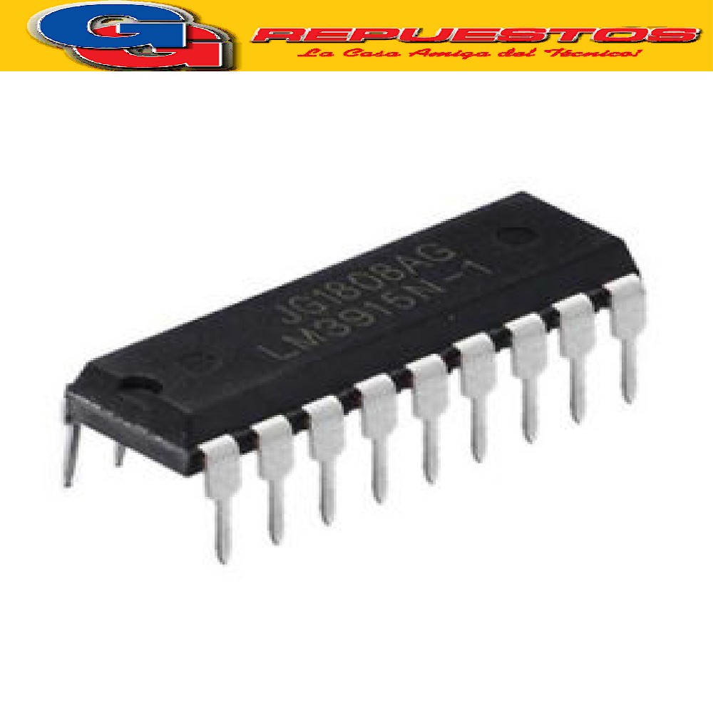 CIRCUITO INTEGRADO LM3915N DETECTOR DE VOLTAJE ANALOGICO