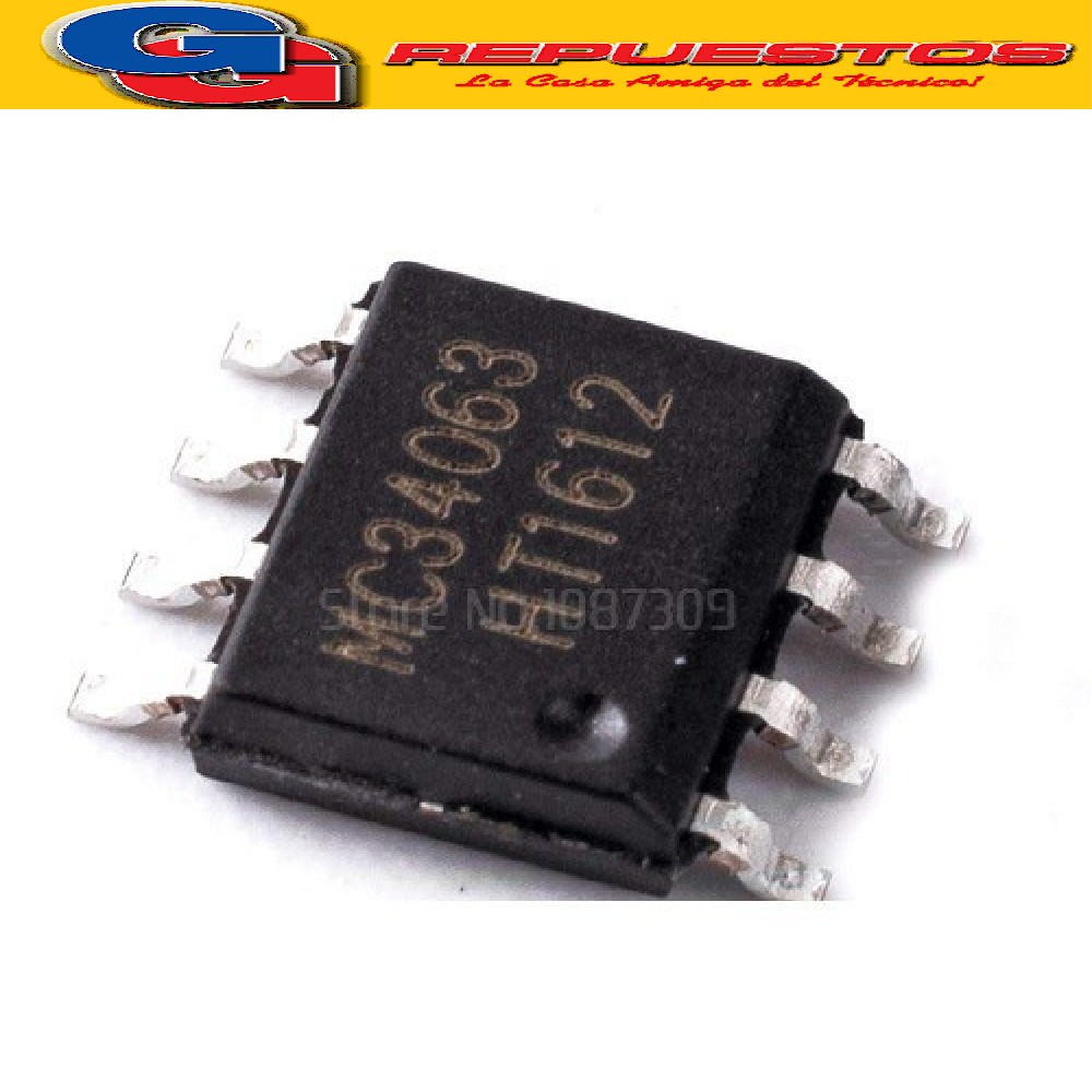 MC34063 SMD CIRCUITO INTEGRADO CONTROL CONVERTIDOR DC A DC