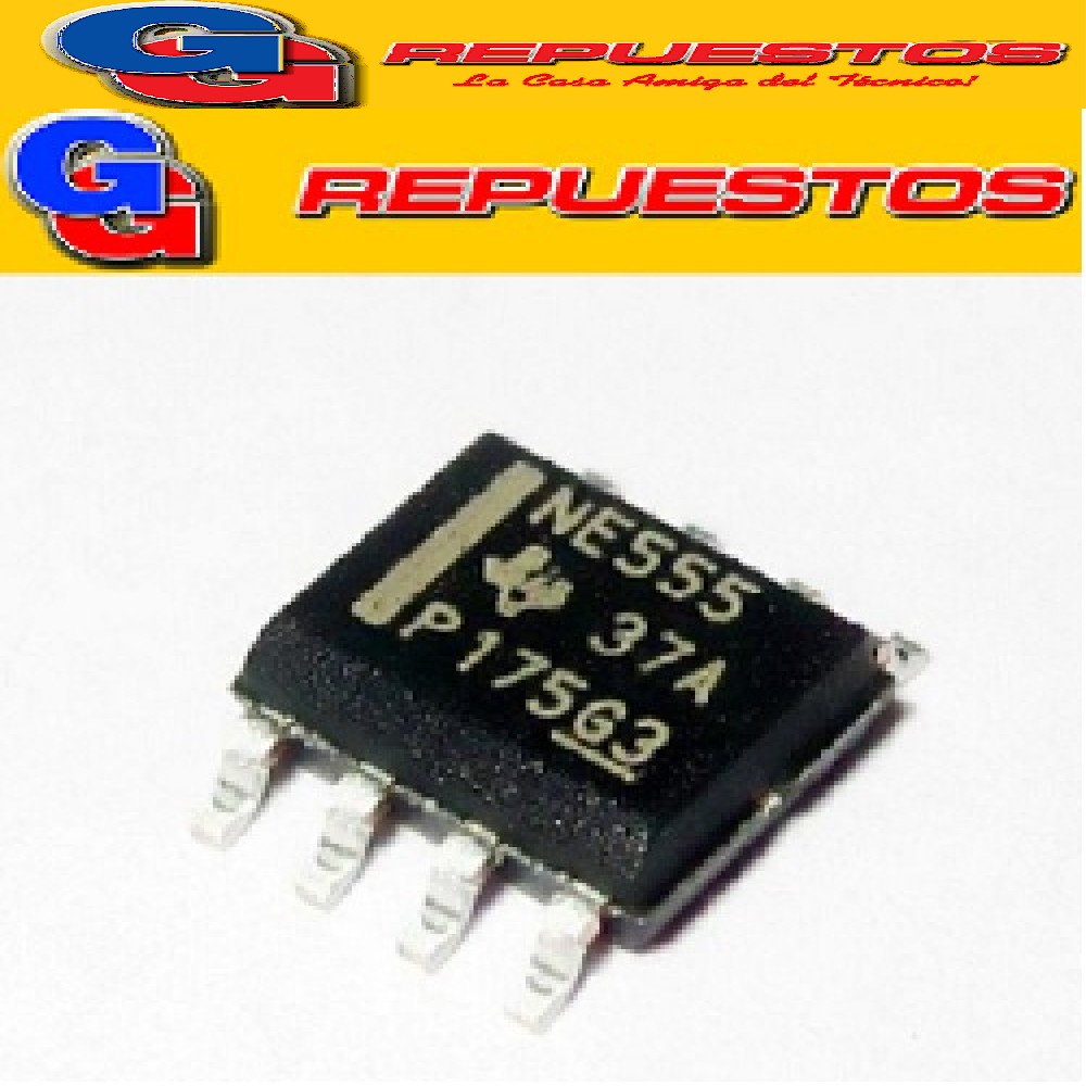 NE 00555 SMD / NE555DT - TIMER CIRCUITO INTEGRADO (SOP-8) -  (SMD)