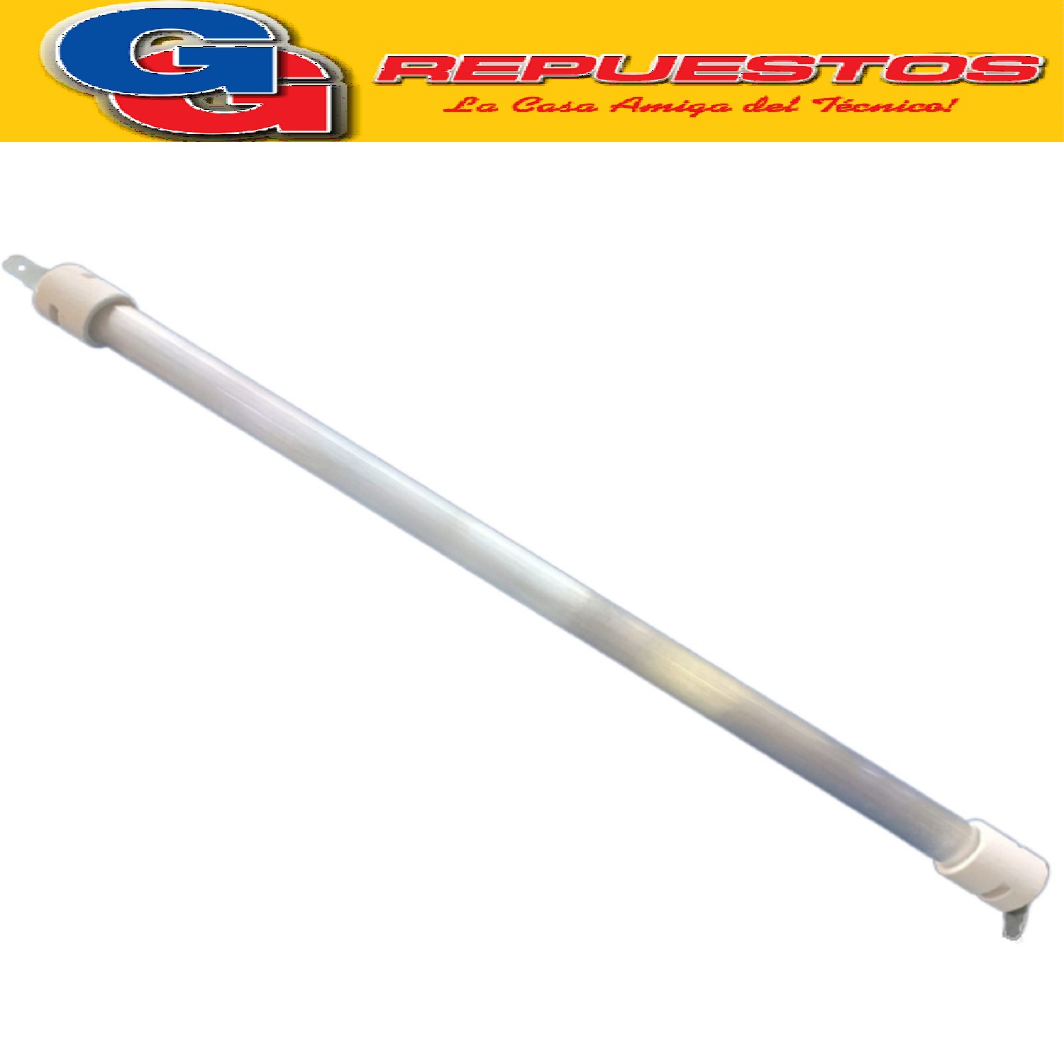 TUBO CUARZO FINO 16 CM 400 W 220 V ARMADO CON RESISTENNCIA   DE ESTUFA LILIANA