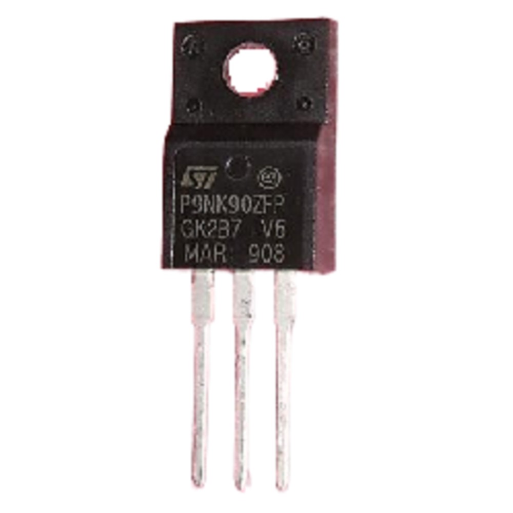 TRANSISTOR FET STP9NK90ZFP N-CHANNEL AMPLIFICADOR DE POTENCIA (900V/8A/160W)