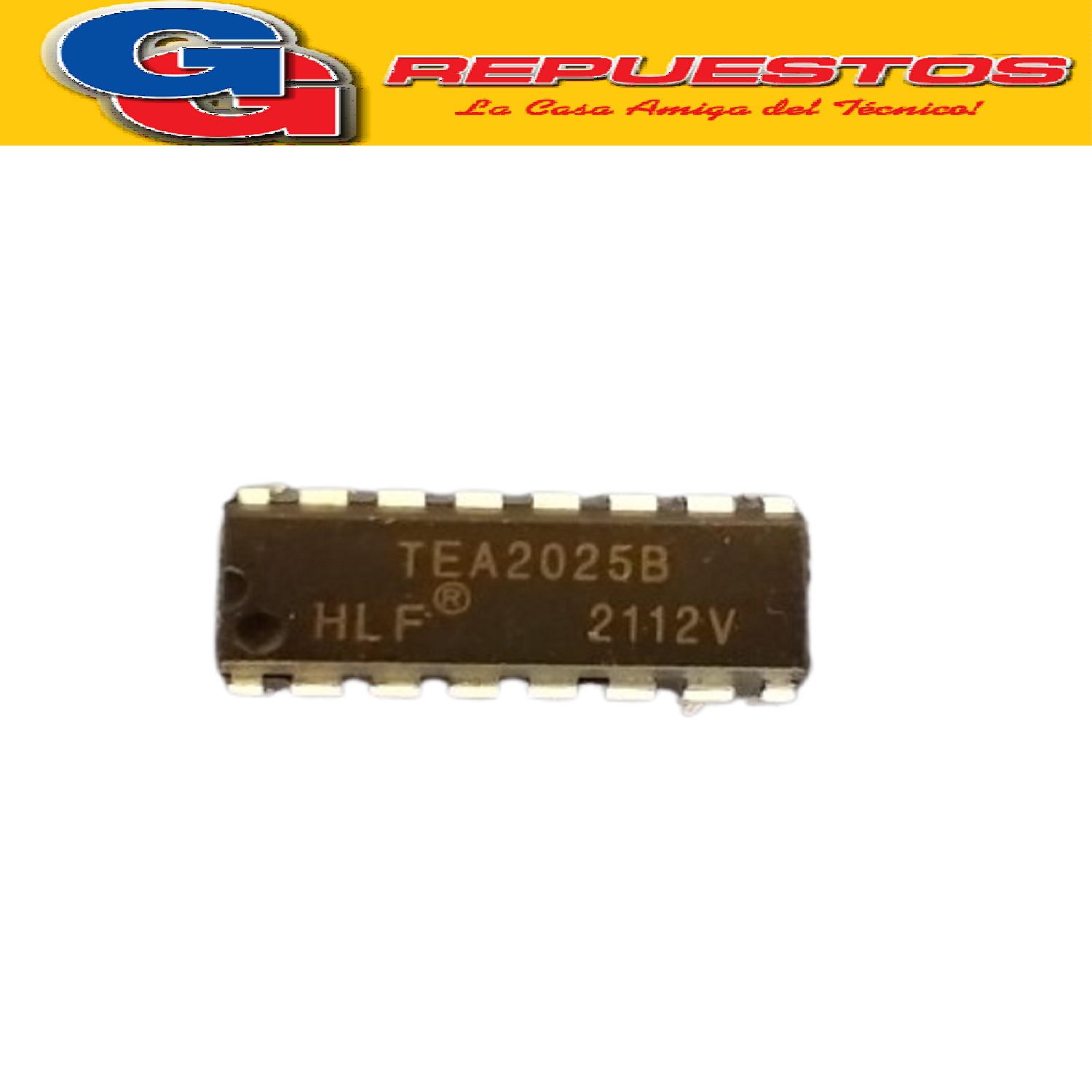 CIRCUITO INTEGRADO TEA2025B AMPLIFICADOR DE AUDIO 2X2.3W