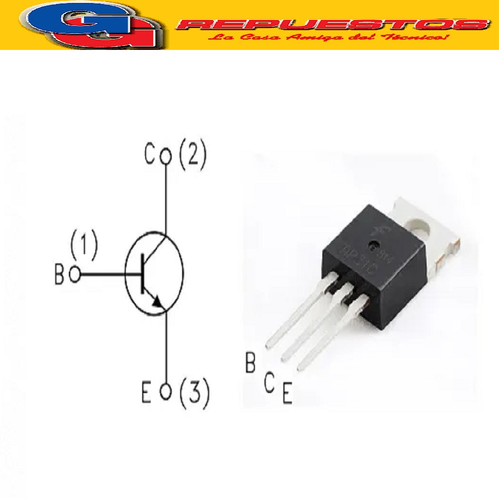 TIP31C TRANSISTOR NPN ( 55V/ 3A - 40W)