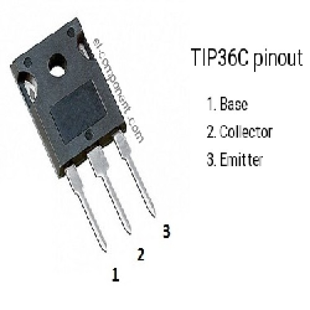 TIP36C TRANSISTOR PNP (100V/15A/125W)